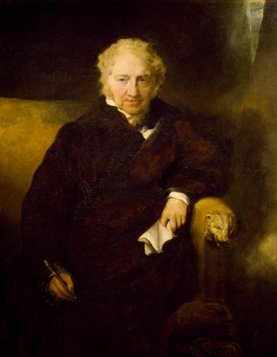 Portræt af maleren Johann Heinrich Fussli, af Thomas Lawrence (1769-1830), olie på lærred af Thomas Lawrence