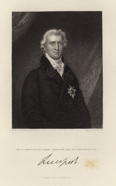 Robert Banks Jenkinson af Thomas Lawrence