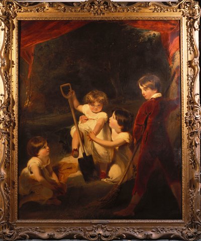 The Children Of John Angerstein, M.P. af Thomas Lawrence