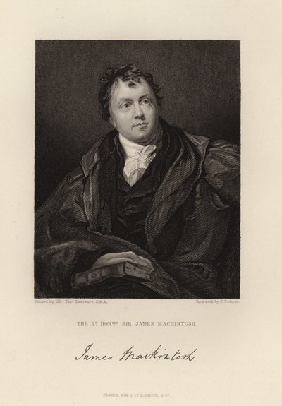 Den rigtige ærede Sir James Mackintosh af Thomas Lawrence