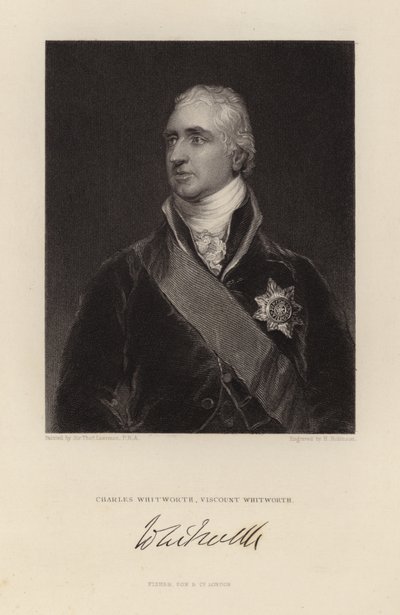 Viscount Whitworth af Thomas Lawrence