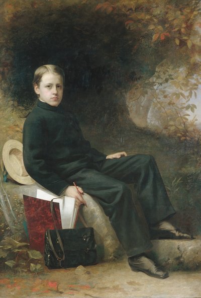 Amory Sibley Carhart, ca. 1860-65. af Thomas Le Clear