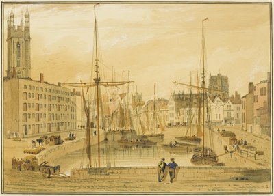 Udsigt fra Stenbroen, Head of Quay (St Giles