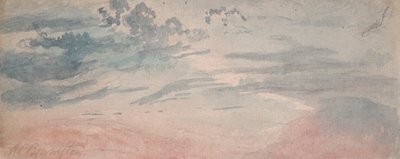 Sky Study, nr. 3 af Thomas Lindsay