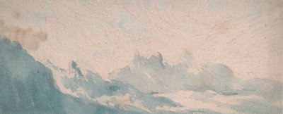 Vispy sky over en alpint formation af Thomas Lindsay