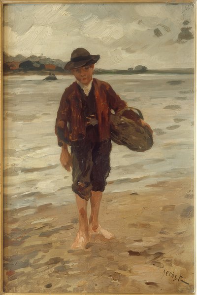 Fiskerdreng af Thomas Ludwig Herbst