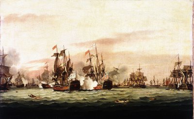 Kampen om de hellige af Thomas Luny