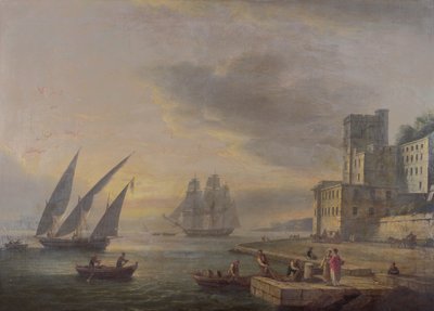 Napoli-bugten fra Posillipo, ca. 1829 af Thomas Luny
