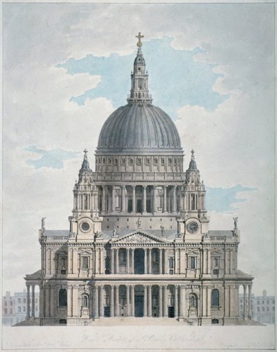 Vestfronten af St Paul