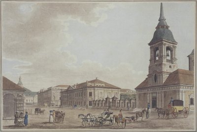 Liteyny Avenue i St. Petersborg, 1790 af Thomas Malton the Elder
