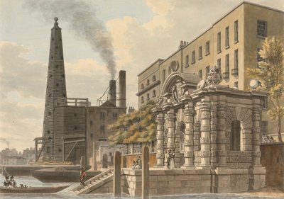 York Water Gate af Thomas Malton the Younger