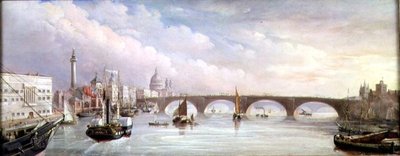 Approach to Billingsgate (olie på lærred) af Thomas Mann Baynes