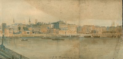Panorama over Themsen, North Side, i 13 dele af Thomas Mann Baynes