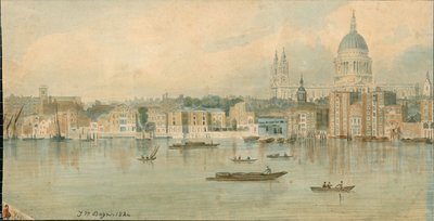 Panorama over Themsen, North Side, i 13 dele af Thomas Mann Baynes