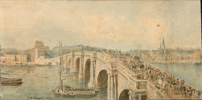 Panorama over Themsen, North Side, i 13 dele af Thomas Mann Baynes