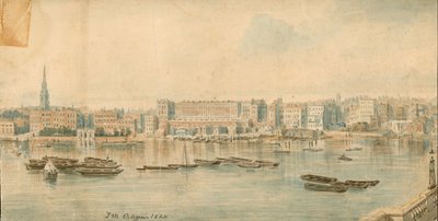 Panorama over Themsen, North Side, i 13 dele af Thomas Mann Baynes