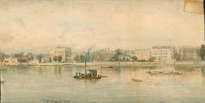 Panorama over Themsen, North Side, i 13 dele af Thomas Mann Baynes