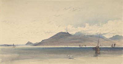 Isle of Arran, tidlig morgen, 1830-39. af Thomas Miles Richardson I