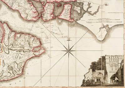 Hampshire eller grevskabet Southampton inklusive Isle of Wight af Thomas Milne