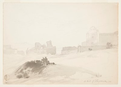 Bagning af keramik i Laguna, New Mexico af Thomas Moran