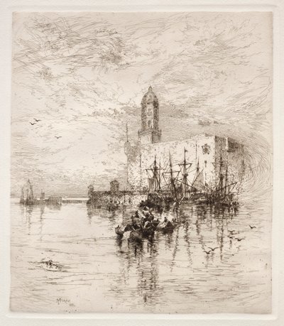 U Lua, San Juans slot, v. Cruz, 1884. af Thomas Moran