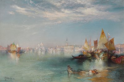 Canal Grande, Venedig, 1901 af Thomas Moran