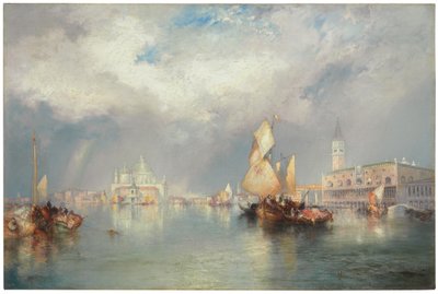 Canal Grande, Venedig, 1905 af Thomas Moran