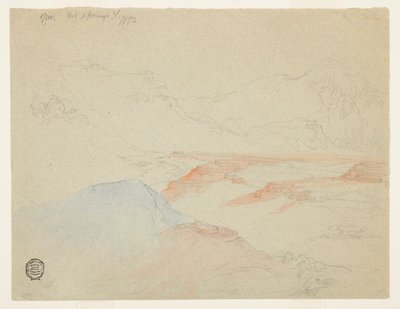 Hot Springs, Yellowstone af Thomas Moran