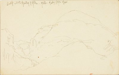 Svovlbjerget, Yellowstone af Thomas Moran