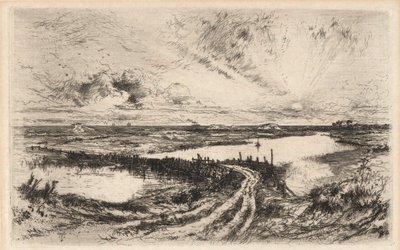 Solopgang af Thomas Moran