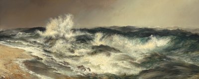 Det meget rungende hav af Thomas Moran