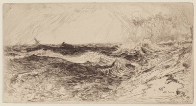 Det rungende hav af Thomas Moran