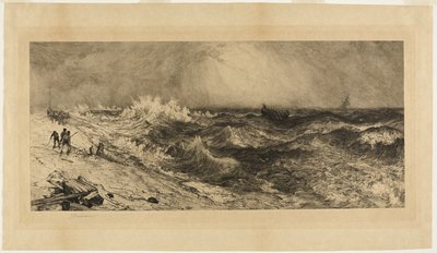 Det rungende hav af Thomas Moran