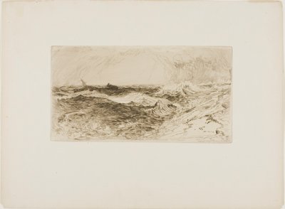 Det rungende hav af Thomas Moran