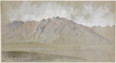 Ruby-bjergkæden, Nevada af Thomas Moran