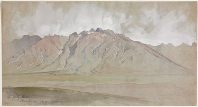 The Ruby Range, Nevada, 1879. af Thomas Moran