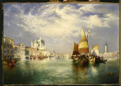 Venedig af Thomas Moran