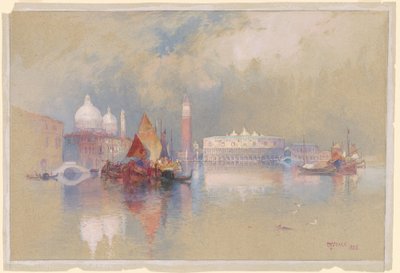 Udsigt over Venedig af Thomas Moran