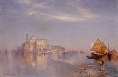 Udsigt over Venedig af Thomas Moran
