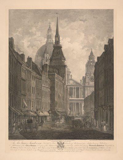Delvis udsigt over St. Pauls