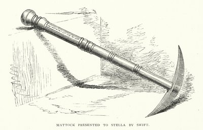 Illustration for livet af Jonathan Swift (gravering) af Thomas Morten