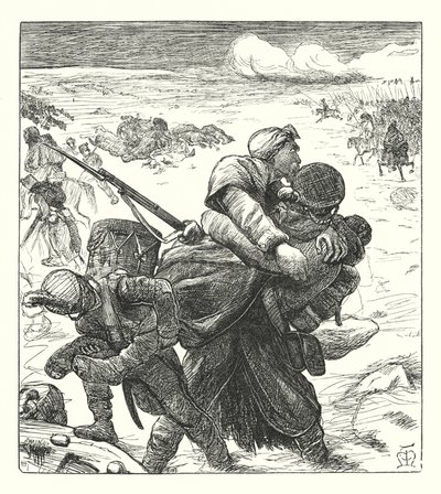 Regimentets fader (gravering) af Thomas Morten