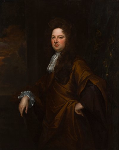 Portræt af en mand, muligvis et selvportræt (olie på lærred) af Thomas Murray