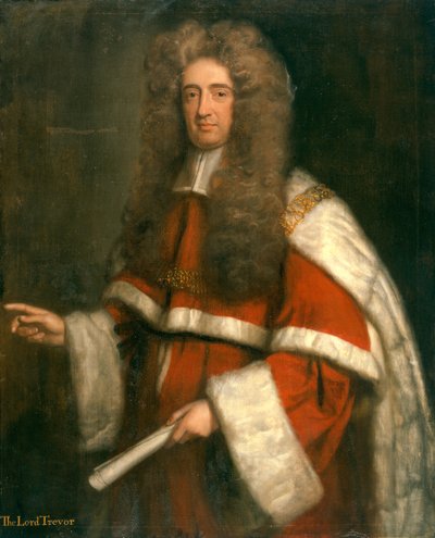 Thomas Tevor (1658-1750) 1. lord Trevor af Thomas Murray