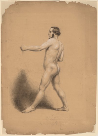 Archer, nøgenstudie af Thomas Nast