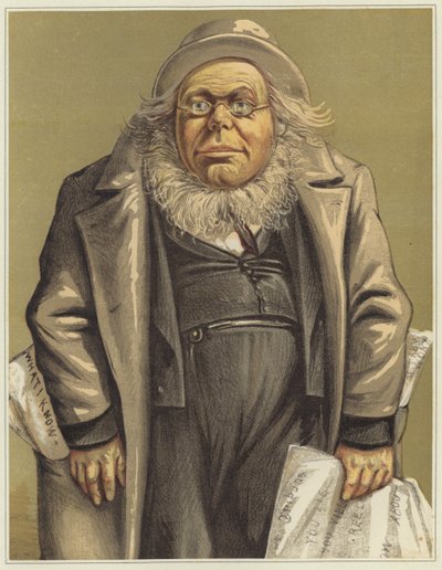 Karikatur af Horace Greeley af Thomas Nast