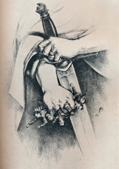 Frihed er ikke anarki, 1886, 1929 af Thomas Nast