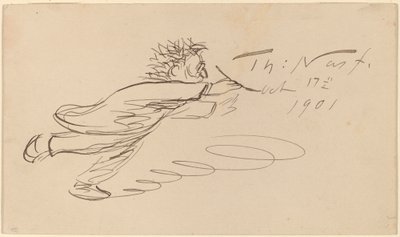 Underskrift, "TH. Nast, 17. okt. 1901" af Thomas Nast