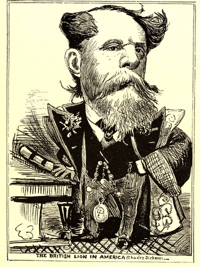 Den britiske løve i Amerika, 1867-68 af Thomas Nast