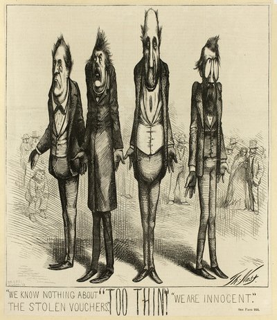 Vi ved intet om de stjålne vouchers af Thomas Nast